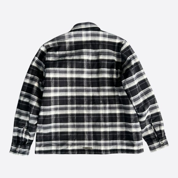 Chrome Hearts Black & Grey Plaid Jacket - Picture 2 of 6